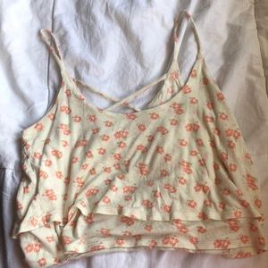 La hearts flower tank top